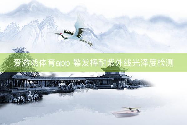 爱游戏体育app 鬈发棒耐紫外线光泽度检测