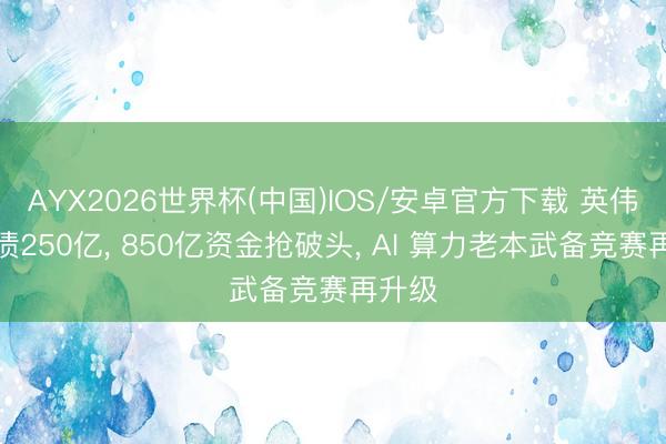 AYX2026世界杯(中国)IOS/安卓官方下载 英伟达发债250亿， 850亿资金抢破头， AI 算力老本武备竞赛再升级